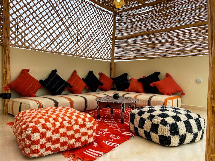 New Elegant Apartment At The Heart Of Tamraght - Taghazout