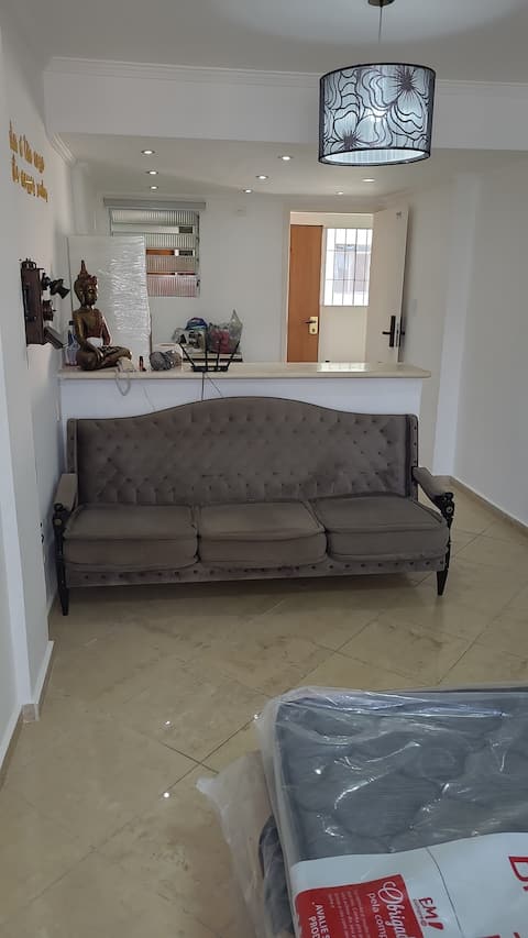 Popular Airbnb listing: Cozy Boutique Studio | 75" TV home theater in República