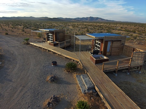 Secluded Mojave Desert Eco-Pods