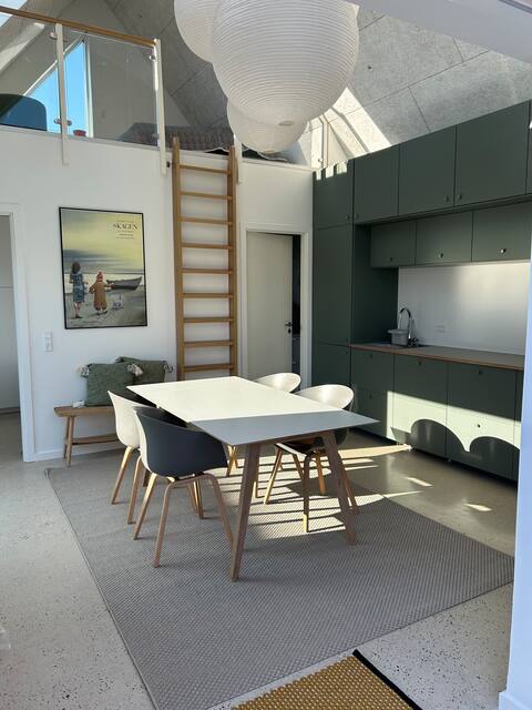 Successful Airbnb property: “Backyard” - Annex in garden close to beach & city in Hjørring