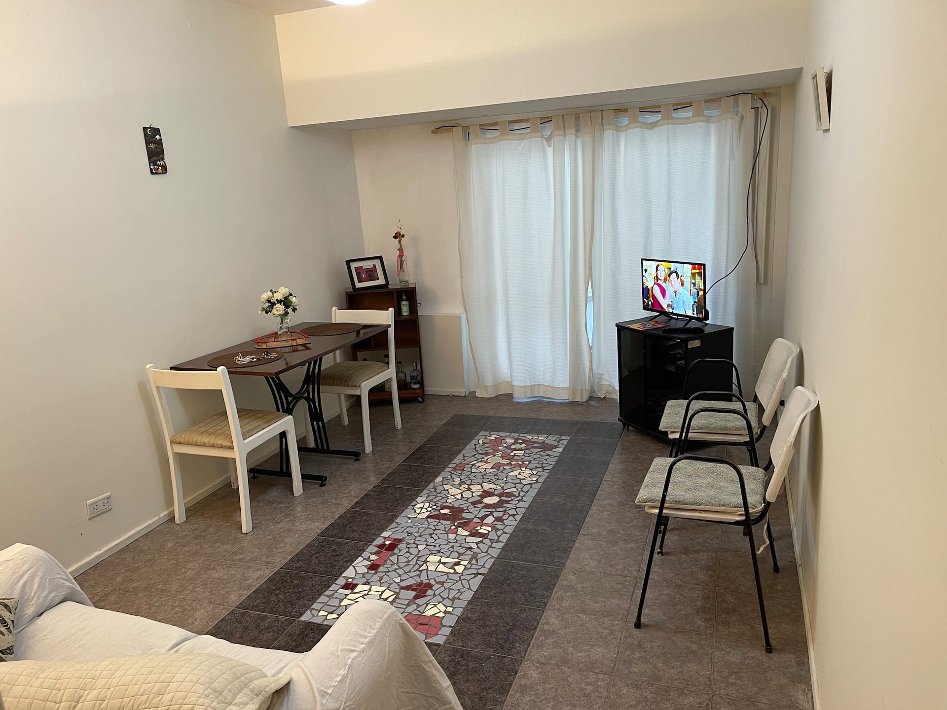 Apartamento de 1 quarto em Retiro com pátio privativo na Florida