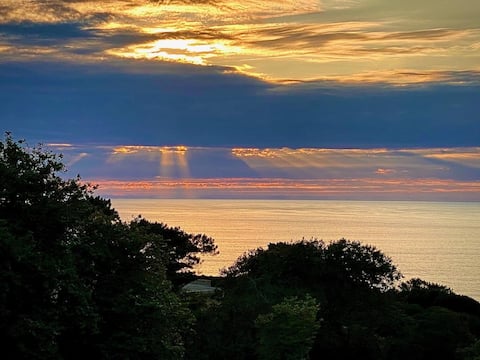 Lulled by the Atlantic Ocean