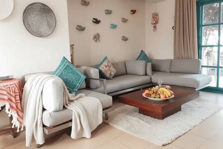 One bedroom villa sea view