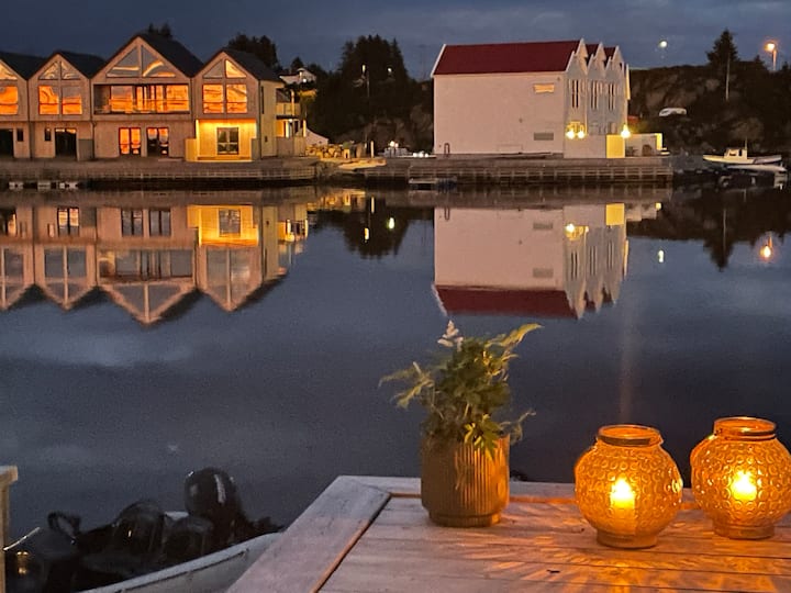 New seaside cottage with dock