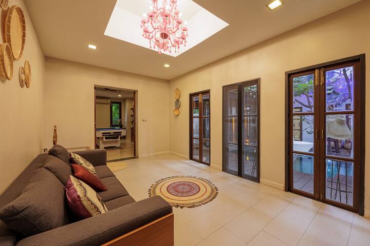 2 号bangna KTV 台球桌 私密性别墅 gallery image 5