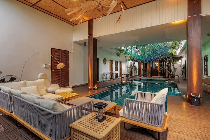 2 号bangna KTV 台球桌 私密性别墅