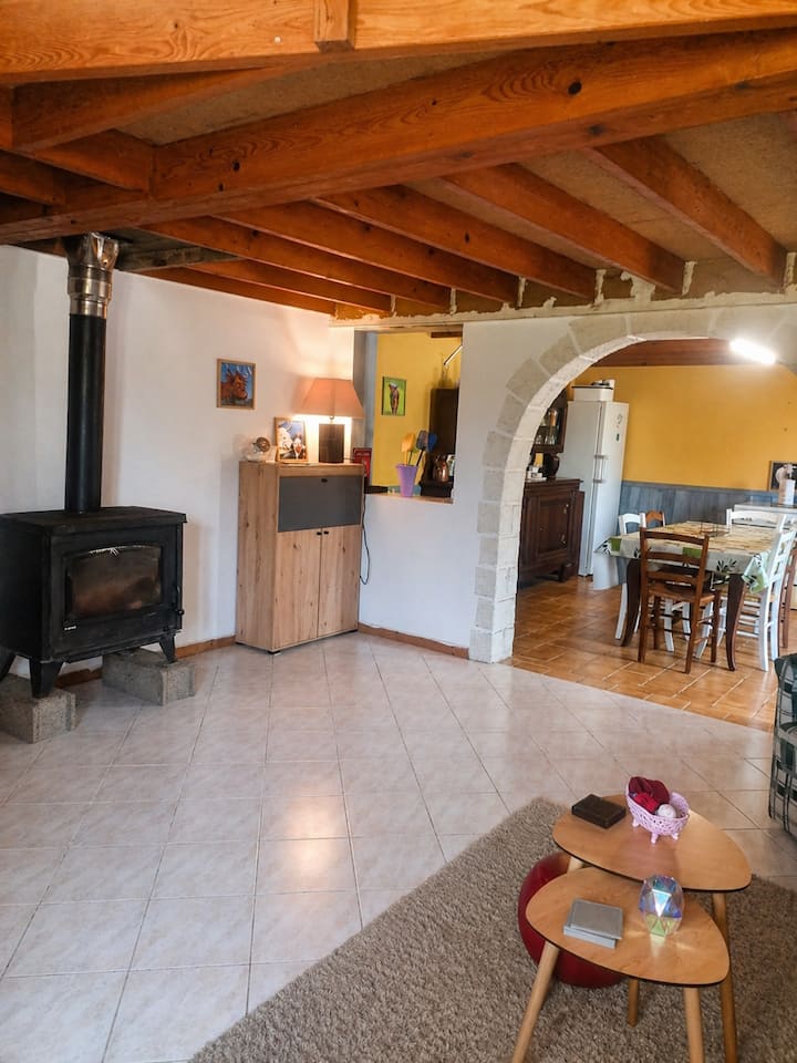 Maison Atypique à La Ferme 8 Pers Avec Jardin. - Coutances
