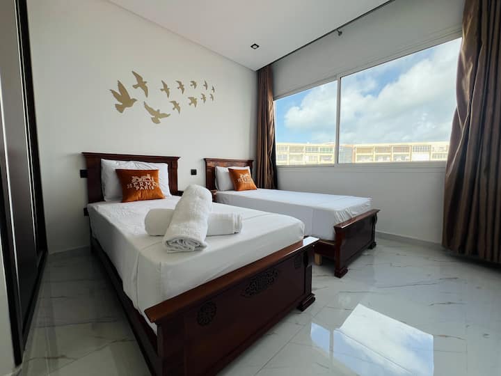 Spálňa s olejovou vaňou 