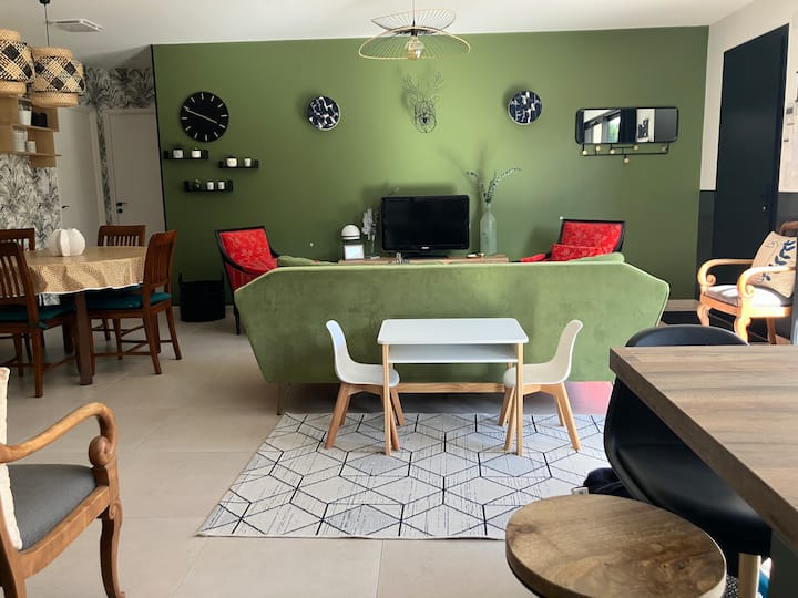 Villa Climatisée «&nbsp;La Sauleraie&nbsp;»-Drôme Provençale - Marsanne
