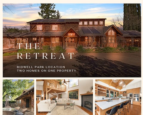 The Retreat | Two Homes | Facing Bidwell Park!