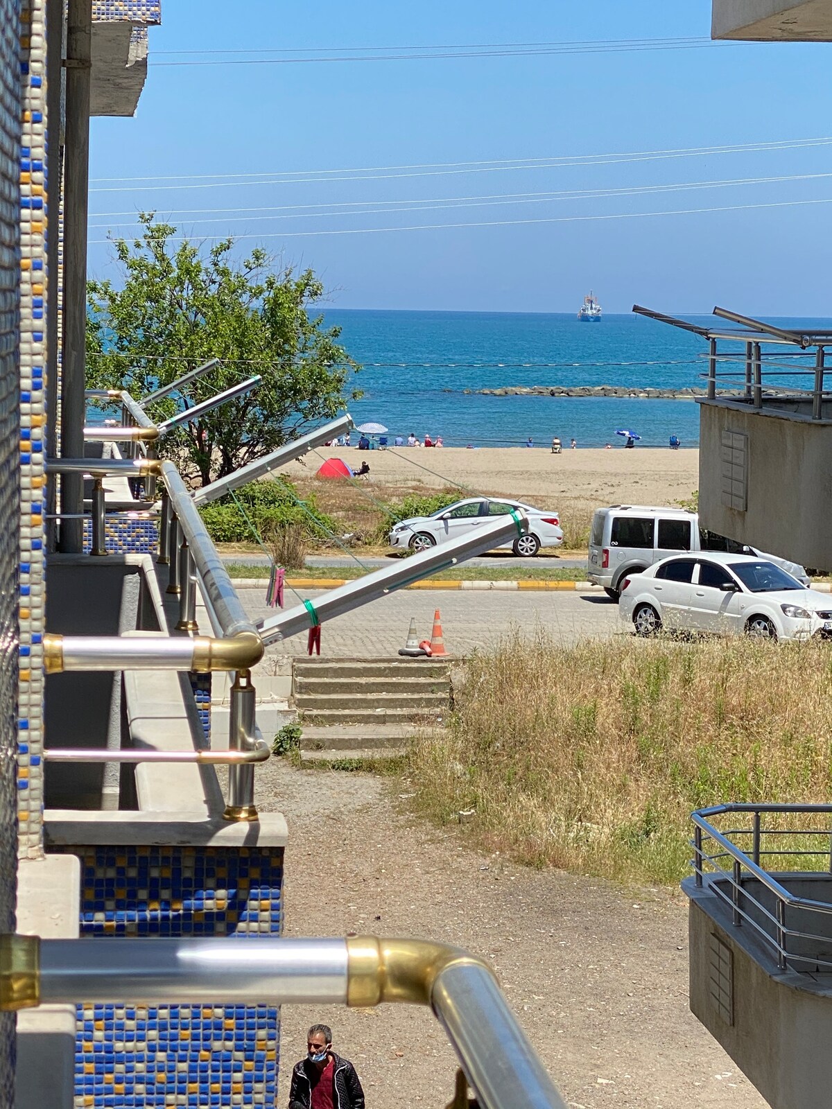 Sea Viewing Clean Center Spacious Apartments for Rent in Karasu