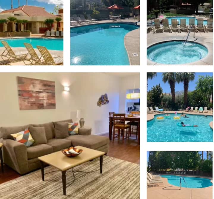 Summer Discount! Oasis Resort: Sleeps 6 - Palm Springs, CA