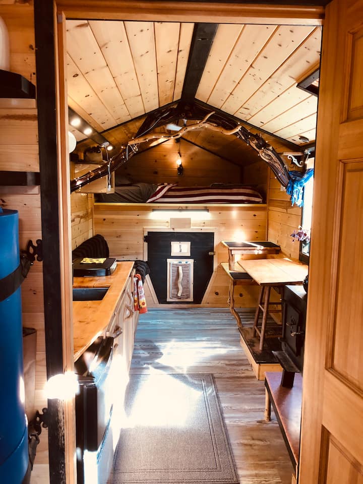 Off-grid Alaska Life Cabin Kenny Lake - Wrangell-St. Elias National Park