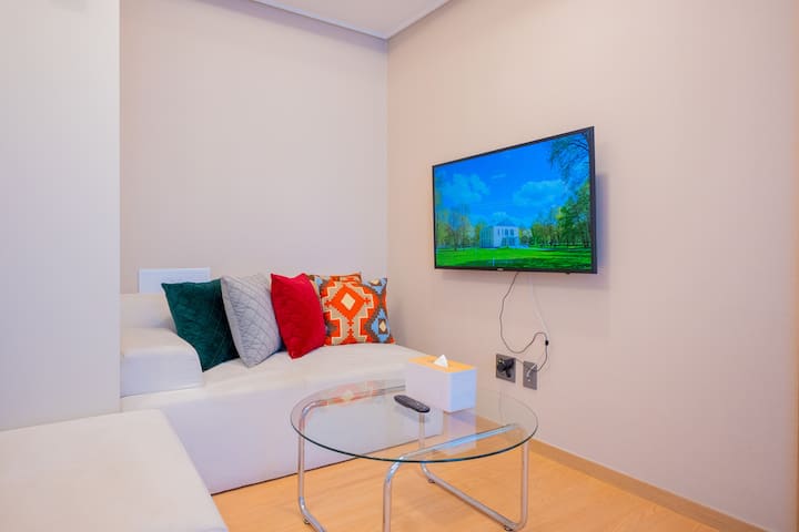 H-18 • 2beds | 고층 와이드룸 오션 포인트 | 스위트 패밀리 | 최대 6인 - Busan