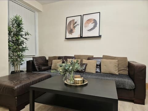Top performing Airbnb: Stylish 1BR Apartment Near City Centre & Etihad in Cheetham Hill