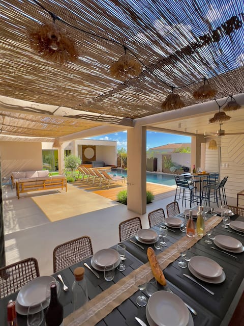 CASA JUMA : LOFT 5* 240 m²- 9 p-4 ch - piscine spa