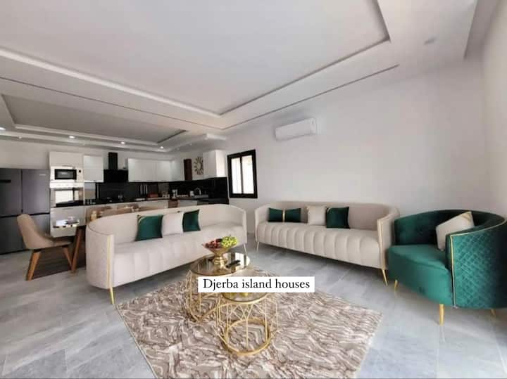 Villa Yara Neuve Avec Piscine Privée Vue Sur Mer - Djerba Midoun