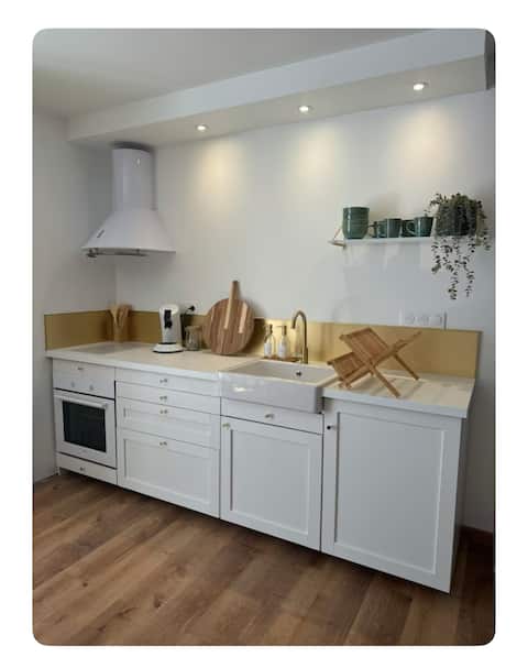 Top Airbnb: For the happiness of souls, Sauna Jacuzzi, 4 min from the beach à Pas De Calais