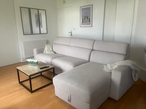 WonderSuite - city center with parking - 15 min to Paris