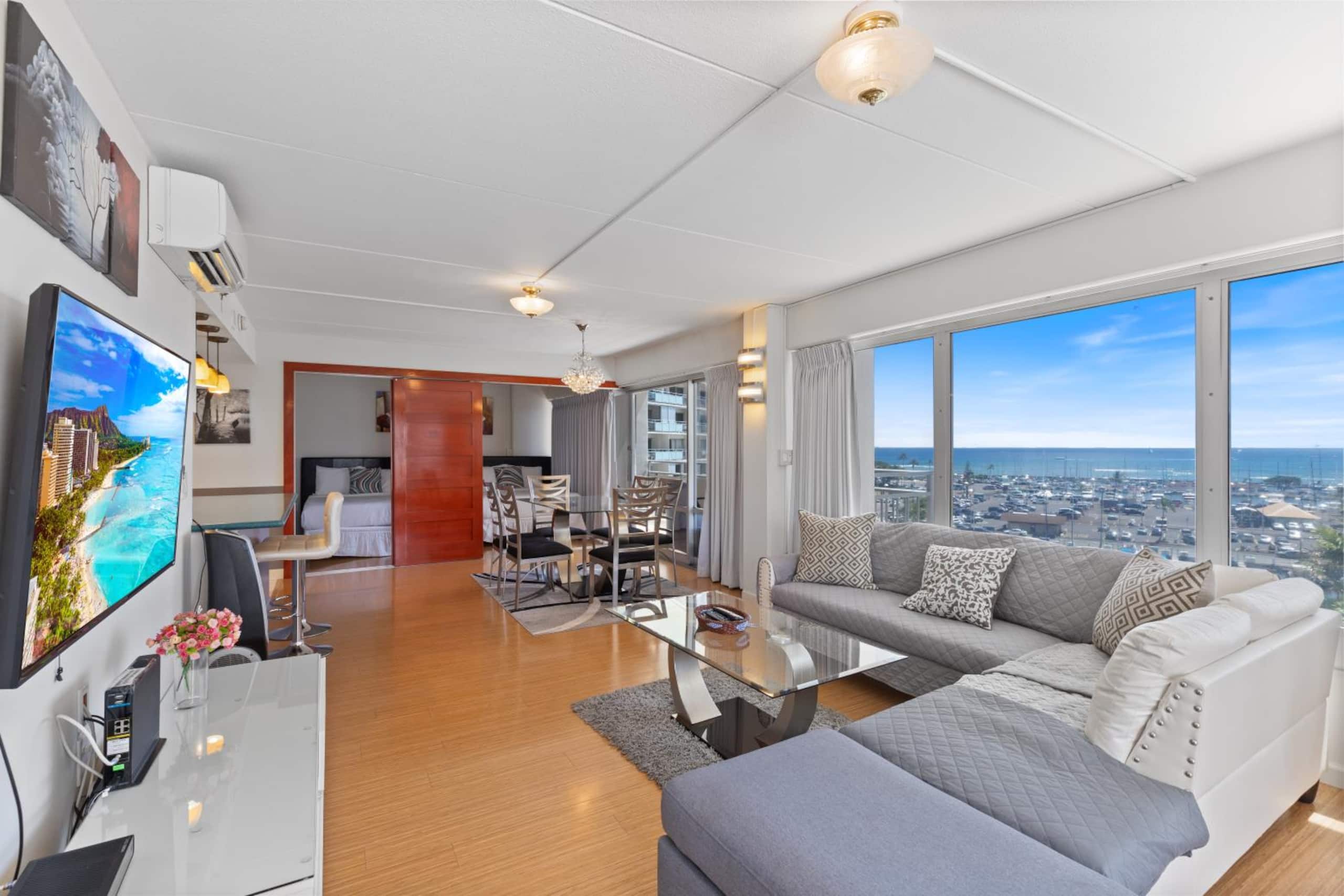 Ilikai Ocean & Harbor View 2 Bedroom 2 Bath Condo - Image 1