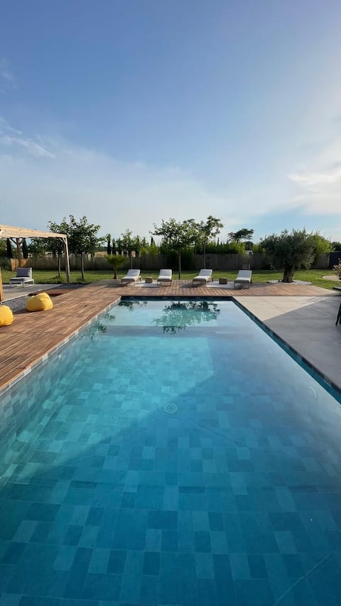 Nice house 15 minutes from the sea