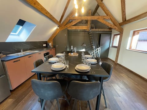 Propriété Airbnb réussie: Brand side: La Grange à Turckheim