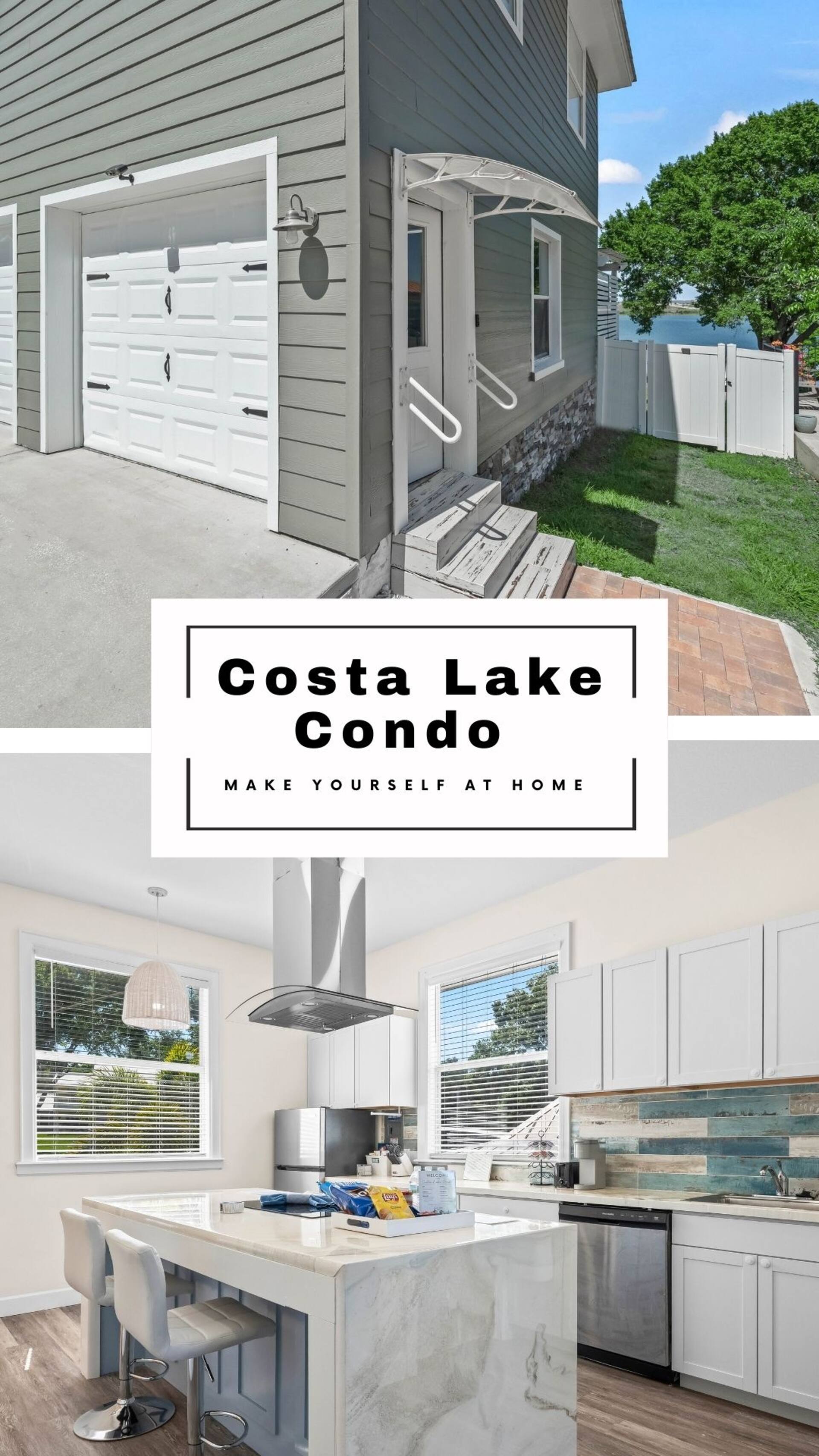 Costa 1BD Lake Condo | Private | 30 DAYS OR MORE