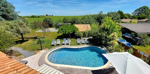 La Planquette • Large Villa • Swimming Pool • Médoc