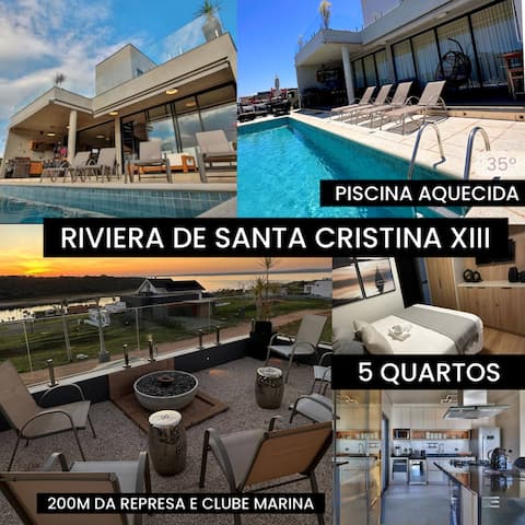 Airbnb em destaque: Wonderful House in Riviera Santa Cristina Xlll em Paranapanema