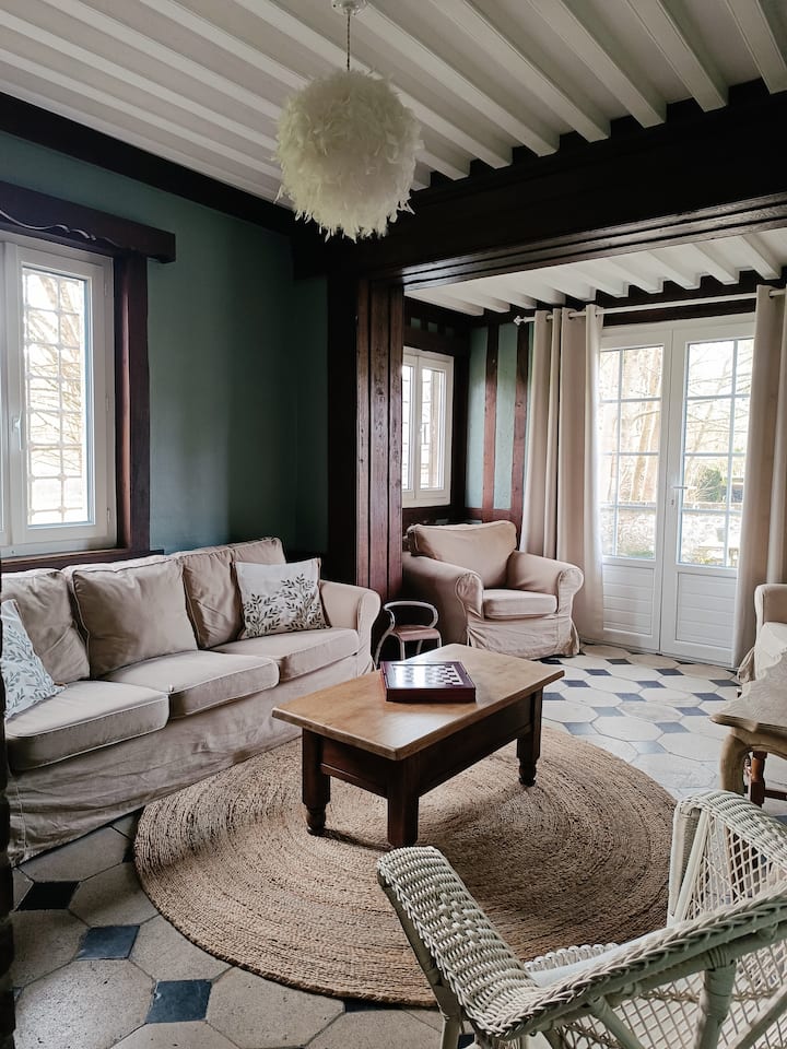 Le Clos Du Bec - Ancien Moulin Classé 3 * Avec Spa - Normandie