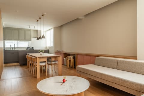 Kyoto Imperial Palace, Shijō Walking Area | Kyoto Townhouse Reinterpreted | Luxury 112㎡ | Nespresso 