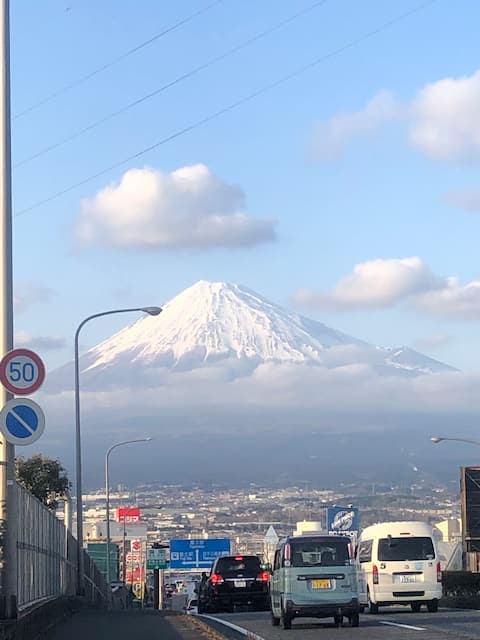 A 5-minute walk from Shin-Fuji Station.Scenic Views! Mt.Fuji view!