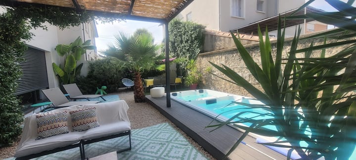 Villa - Jacuzzi, Piscine Et Terrain De Pétanque - Montpellier