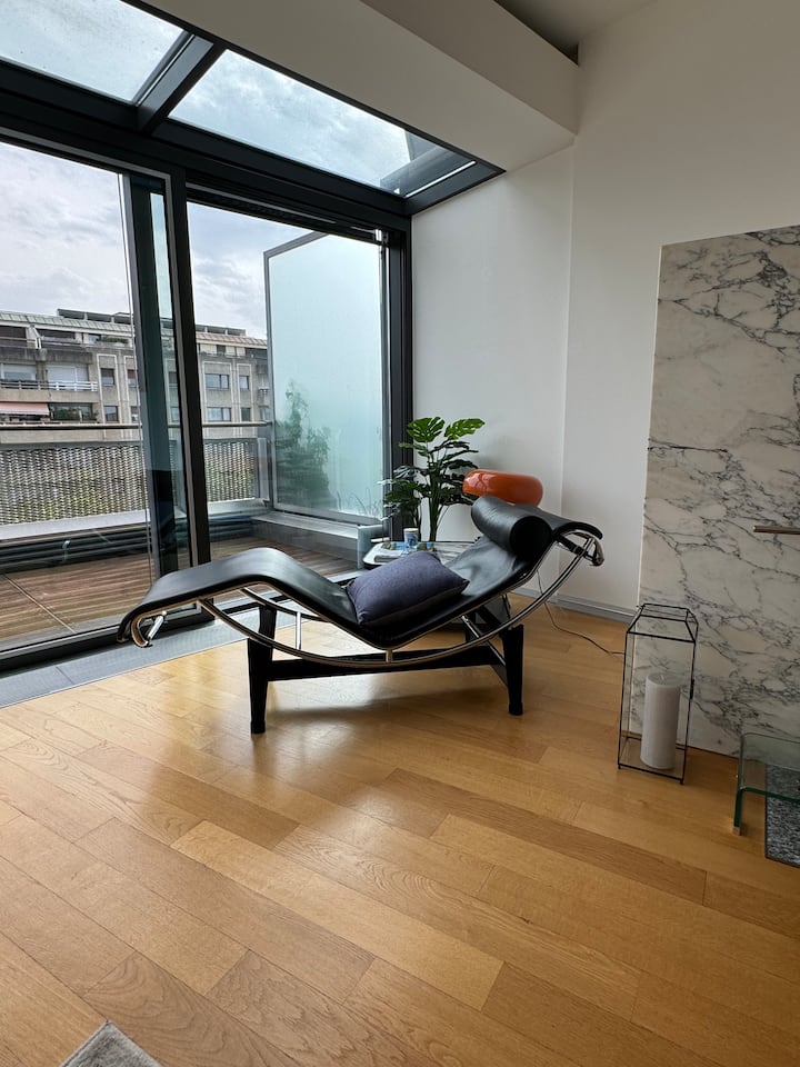 Rare Art Deco Luxury Penthouse - Geneva