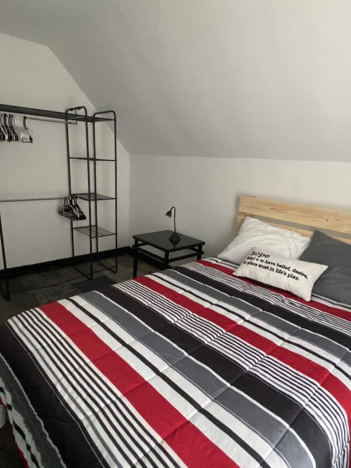 Room #2, Double bed.