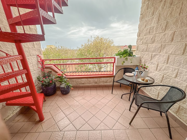 Seaview Rooftop Flat W/ Terrace –  Near Beach - San Nicola Arcella
