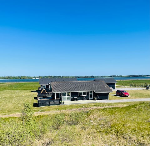 The beach house at Hals and Egense