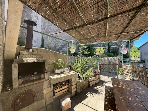 House in the heart of the village