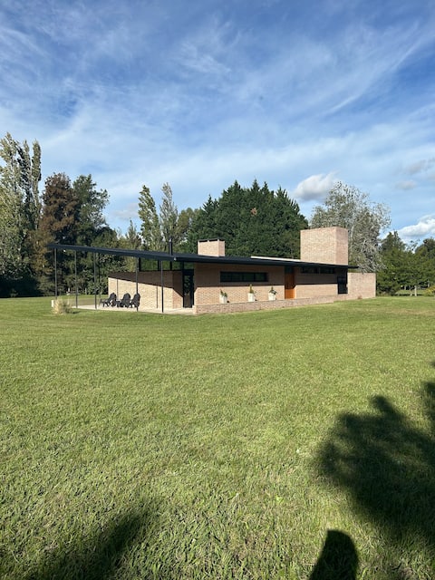 Modern cottage with security