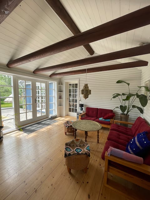 Luxury comfort and plenty of space. Sunny terrace