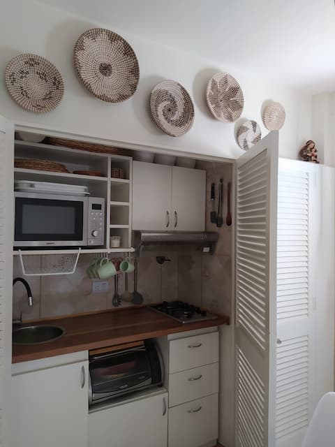 Top performing Airbnb: Studio apartment + garage (cars and motorcycles only) CABA in Comuna 1