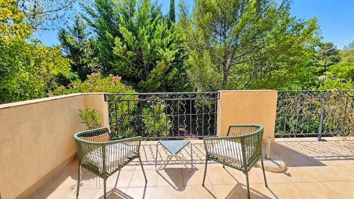 Terrasse de l'étage