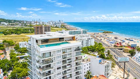Oceanfront | Ocean View + Rooftop + Pool
