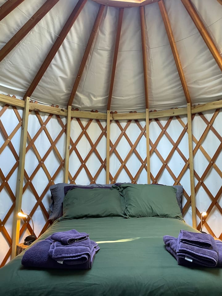 Jasper & Moss Turquoise Yurt #2 - Cheboygan, MI
