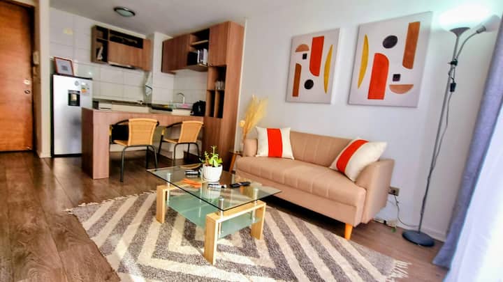 Cozy 2br/2ba Near Metro & Sights - Santiago