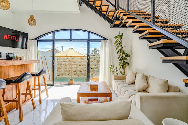 Villa Imola • Modern 2br • Pool • Fitness • Canggu - Indonesia