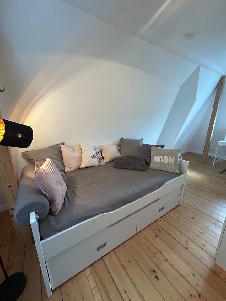 Habitación de paso con sofá cama 