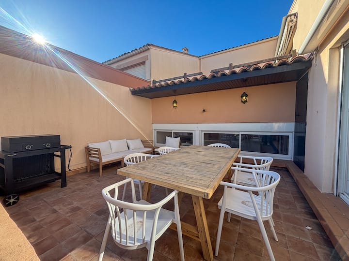 T3 Idéal Pour Découvrir Gruissan | Terrasse | Vue - Gruissan