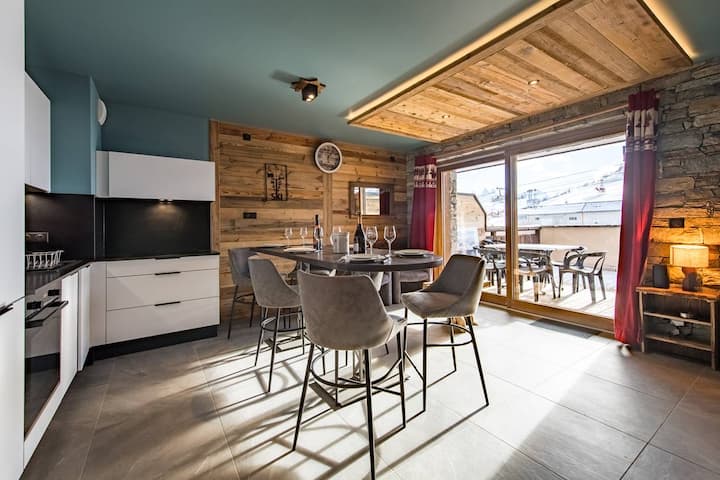Appartement 6 Personnes Avec Sauna Dans Une Réside - Fontcouverte-la-Toussuire