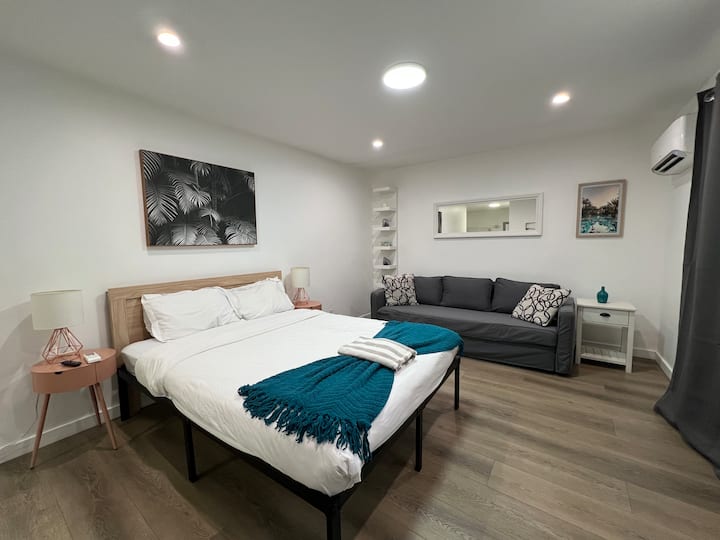 Mod Poolsidesuite| Kitchen| Parking| 6min To Beach - Hollywood
